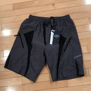 NWT Men’s SANTIC Long Distance Bike Cycling Shorts w pads M1203 - Medium